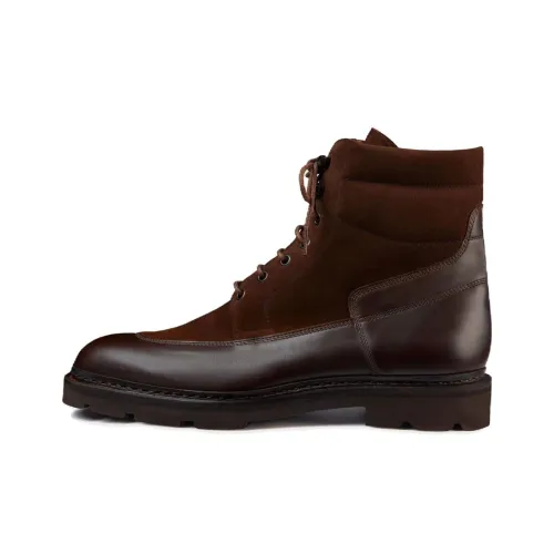 JOHN LOBB Martin Boot Мужской Коричневый