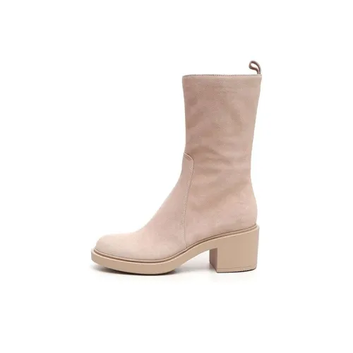 GIANVITO ROSSI Ботильоны Женские Розовые