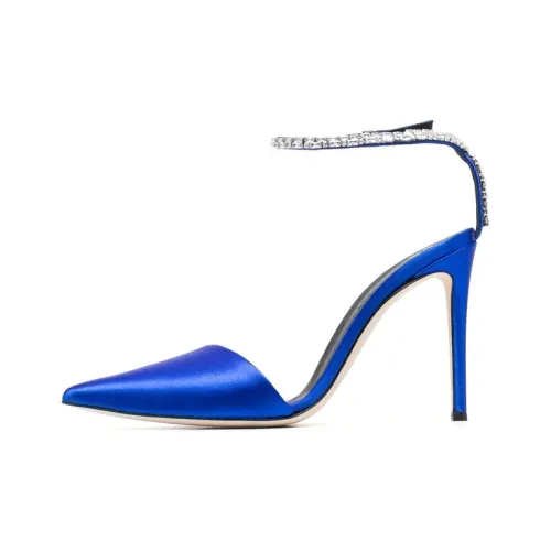 Giuseppe Zanotti GZ Nantes Узкий каблук Высокие каблуки Женские Синий