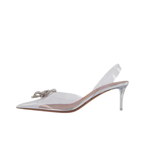 AMINA MUADDI Узкий каблук Высокие каблуки 6 см Женские Белые