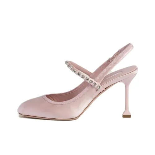 MIU MIU Высокие каблуки Розовый Женские