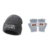 Gray Hood + Blue Glove  
Серый капюшон + синие перчатки