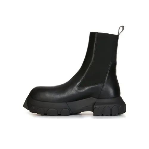 RICK OWENS совместный бренд Chelsea черный мужской