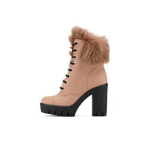 Giuseppe Zanotti GZ Moyra Botильоны 11 см Женские Розовые