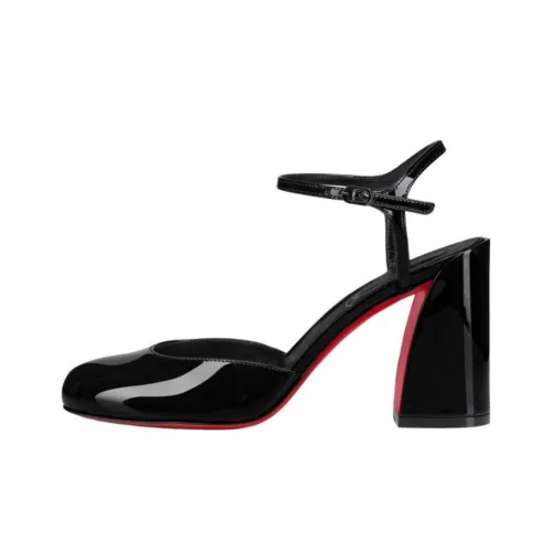 CL LUBOTING Simple Love Песочные часы Высокие каблуки 8,5 см Женские Черный