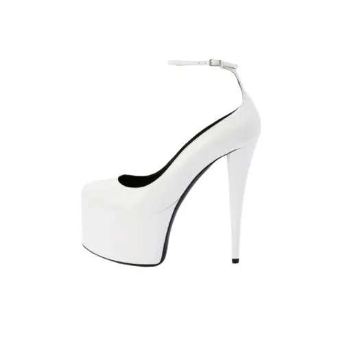 GIUSEPPE ZANOTTI Высокие каблуки Белый Женские