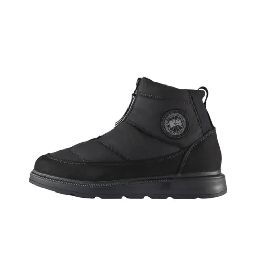 Canada Goose Cypress Короткие Снежные Ботинки Женские Черные