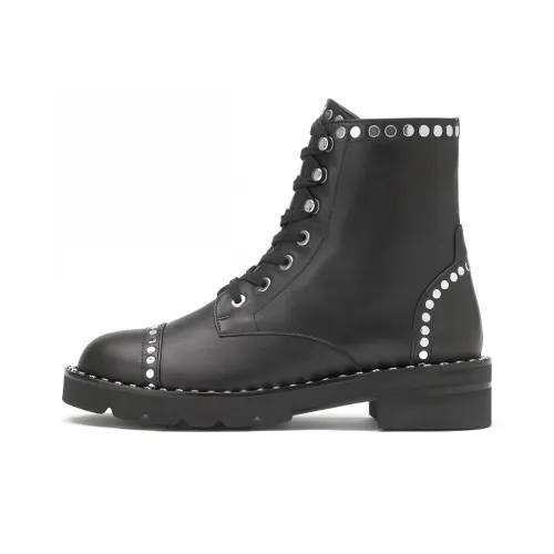 Stuart Weitzman SW Короткий Мартин Ботин Женские Черные