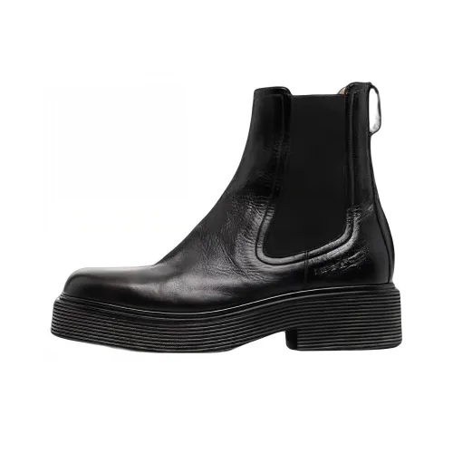 MARNI Короткий Челси Мужской Черный