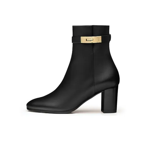 HERMES Saint Germain Ботильоны Женские Черные