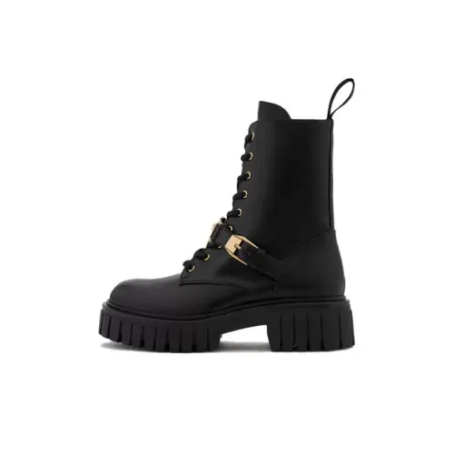 VERSACE Ботильоны Женские Черные