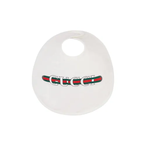 GUCCI Шарфы из хлопка Унисекс Белый