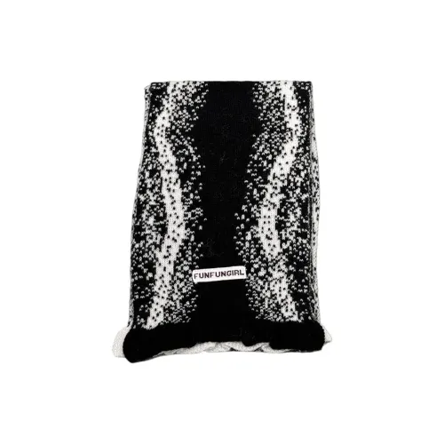 PISHUSHU Смесовая шерсть Вязаные шарфы Унисекс