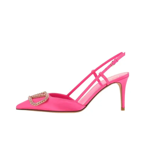 Valentino Garavani Узкий каблук Высокие каблуки Женские Розовый