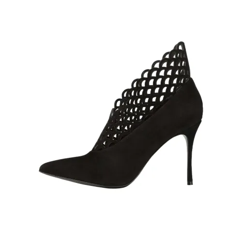 SERGIO ROSSI Sr Mermaid Ботильоны 9 см Женские Черные