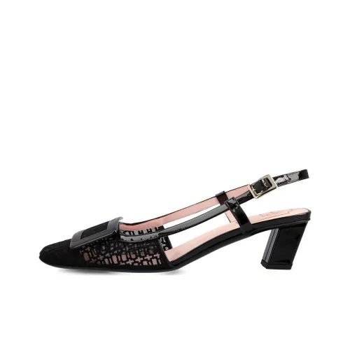 Roger Vivier Высокие каблуки Черные Женские