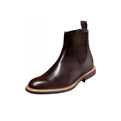 BARKER BOEB Archive Harrowick Chelsea Мужской Темно-Коричневый