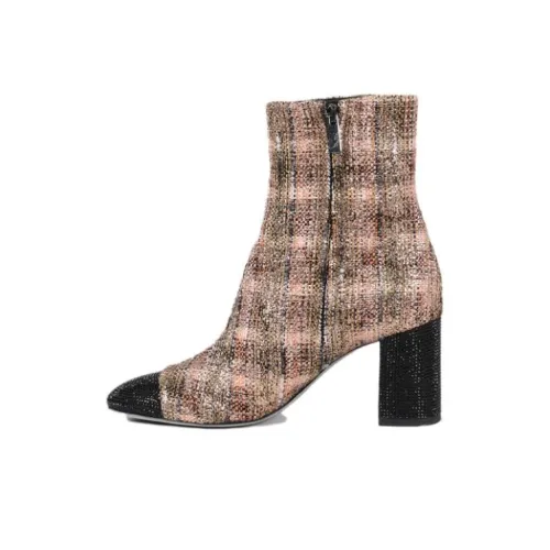 RENE CAOVILLA Ботильоны 5 см Женские Коричневые