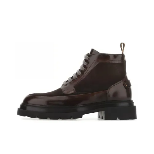 Santoni Ботильоны Мужские Коричневые