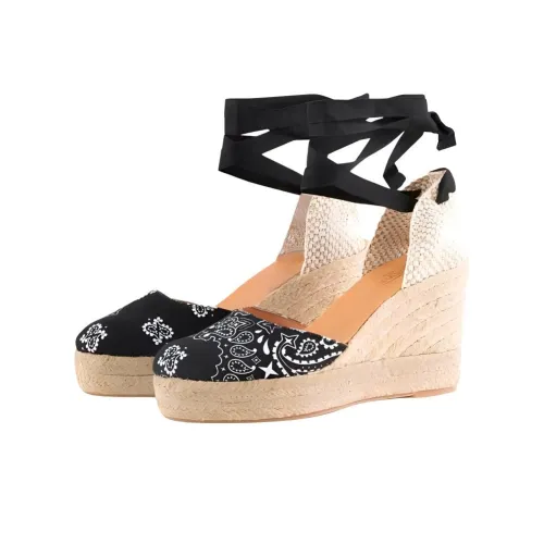 MC2 SAINT BARTHELEMY Клин-каблук Высокие каблуки Женские Черный