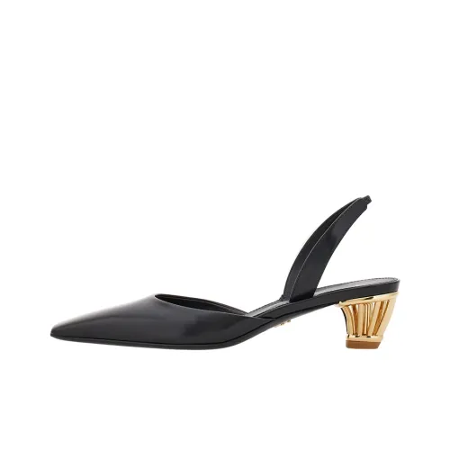 FERRAGAMO Высокие каблуки 4CM Женские Черный