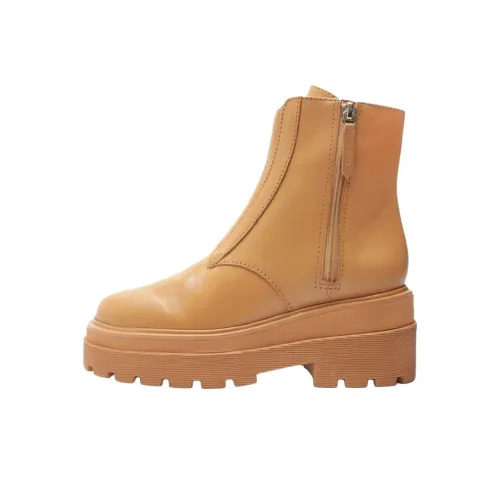 Schutz Tratorada Logomania Ботильоны 7 см Женские Коричневый