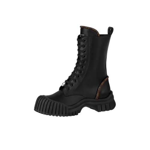 LOUIS VUITTON Рубин Ботильоны Женские Черный