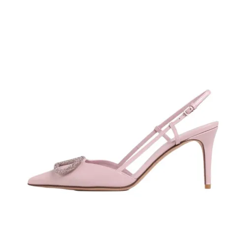 Valentino Высокие каблуки Розовые Женские