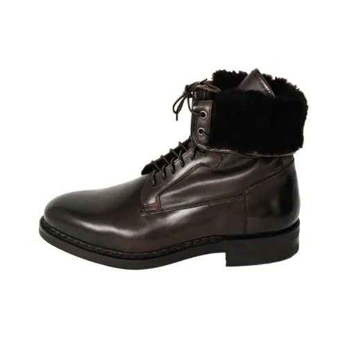 Santoni Drago Ботильоны Мужские Коричневые