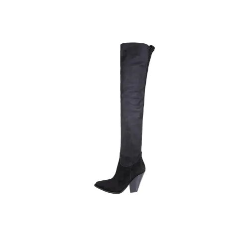 SONORA BOOTS Villa Hermosa Over The Knee Boots 9cm Женские Черные