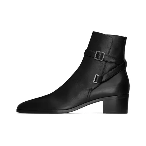 SAINT LAURENT Dorian Ботильоны 4,5 см Мужской Черный