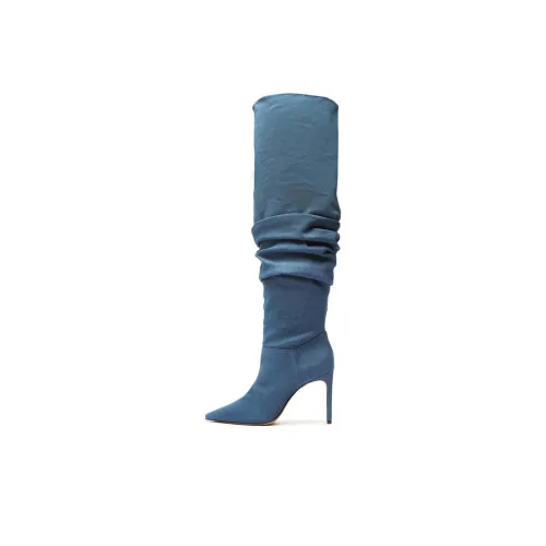 Schutz Over The Knee Boots 10 см Женские Blue