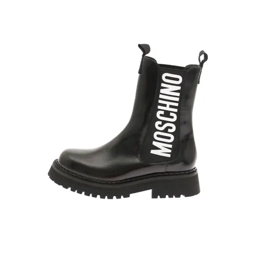 MOSCHINO Челси Женские Черный