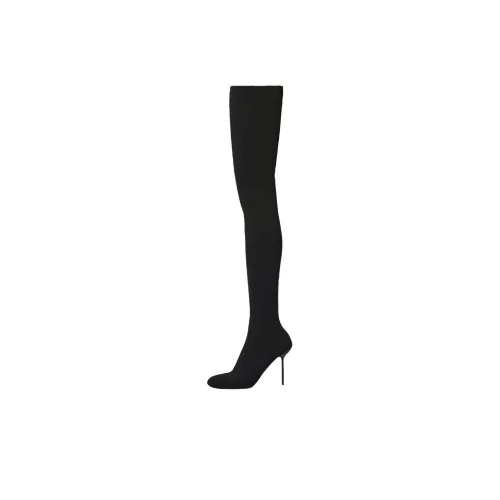 Balenciaga Over The Knee Boots 11cm Женские Черные