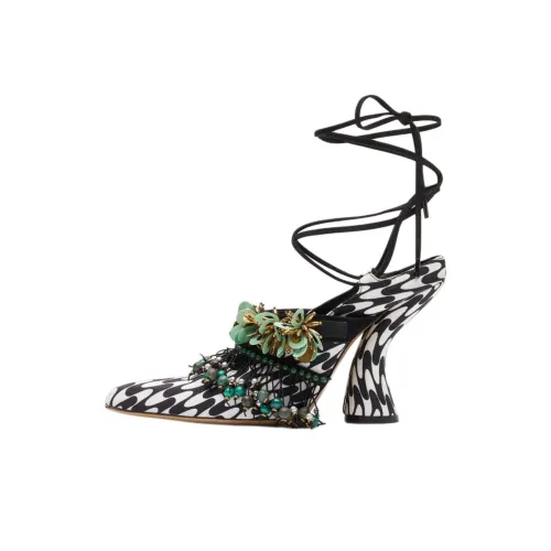 DRIES VAN NOTEN Высокие каблуки Черные Женские