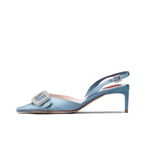 Roger Vivier Высокие каблуки Синие Женские