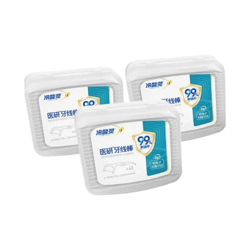 Cold Acid Spirit Гладкий Портативный Дентальная нить для гигиены 7см*40 шт*3