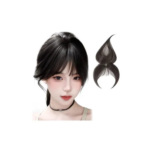 WANWANFENG Mao Bazi Bangs Волосы Расчески Стрипы Натуральный Мокко