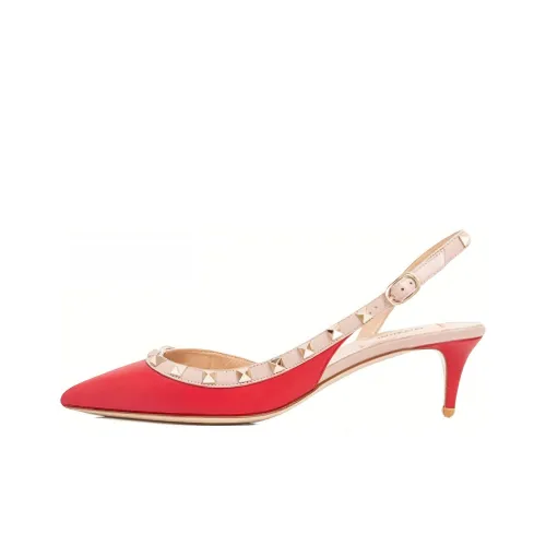 Valentino Узкий каблук Высокие каблуки Женские Красный