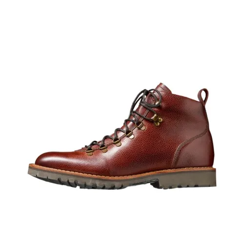 BARKER Glencoe ботильоны мужские коричнево-красные