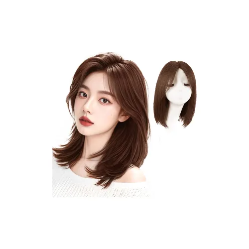 YUNQING Натуральный Анти-Аджинг Парные Волосы Парик для Ключицы