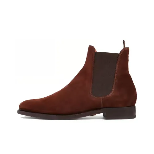 Ralph Lauren Purple Label Ботильоны 2 см Мужской Коричневый