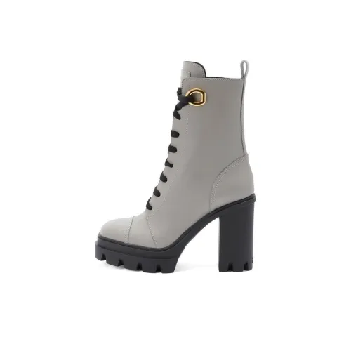 GIUSEPPE ZANOTTI Ботильоны Серые Женские