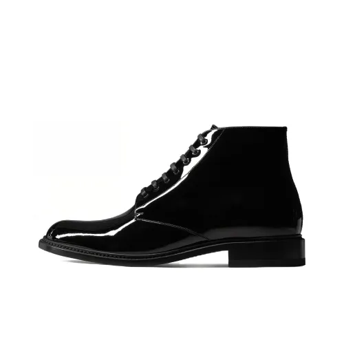 SAINT LAURENT Army Ботильоны 2 см Мужской Черный
