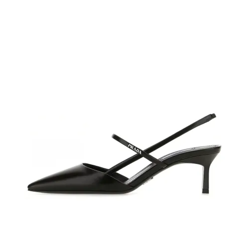 PRADA Узкий каблук Высокие каблуки Женские Черный