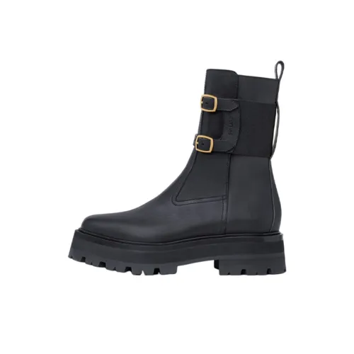 CELINE Bulky MID Ботильоны Женские Черные