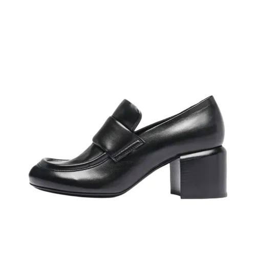 Officine Creative Ethel 001 Грубый каблук Высокие каблуки 6,5 см Женские Черный