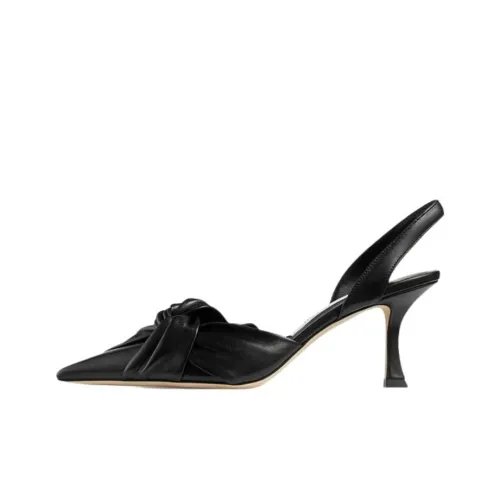 Jimmy Choo Узкий каблук Высокие каблуки 7 см Женские Черный