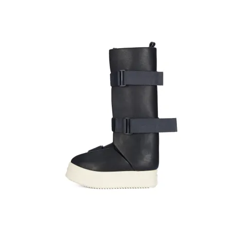 RICK OWENS совместный бренд RO Splint высокие сапоги на высоком каблуке 6,5 см Мужской Черный