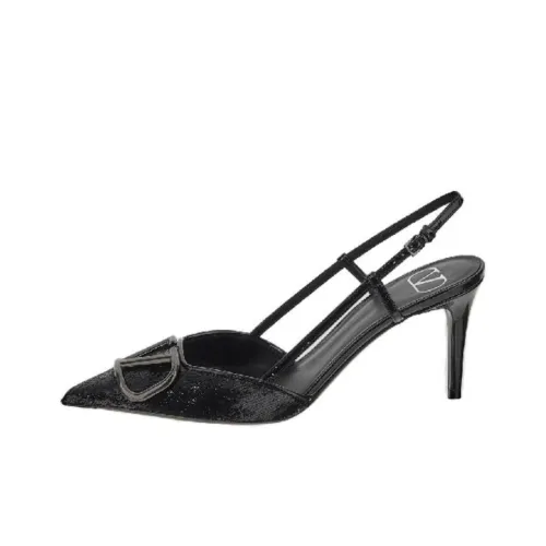 Valentino VLogo Signature Высокие каблуки Черные Женские
